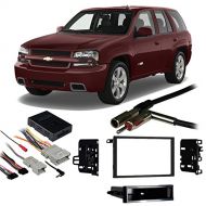 Harmony Audio Fits Chevy Trailblazer 02-09 Double DIN Stereo Harness Radio Install Dash Kit