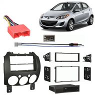 Harmony Audio Fits Mazda Mazda2 2011-2014 Multi DIN Stereo Harness Radio Install Dash Kit