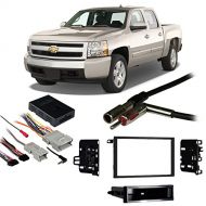 Harmony Audio Fits Chevy Silverado Pickup 2003-2006 Double DIN Harness Radio Dash Kit