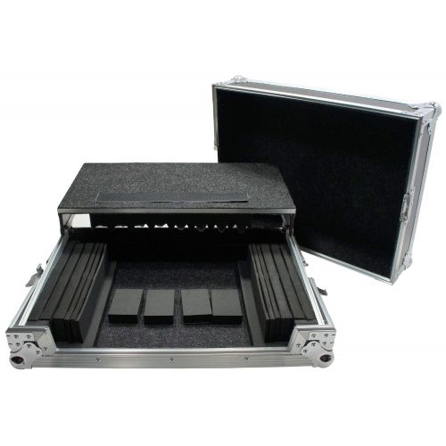  Harmony Audio Harmony HCMINILT Flight Glide Laptop Stand Road DJ Case fits Traktor Kontrol S2