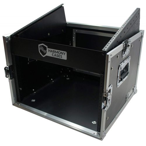  Harmony Audio Harmony Case HCM6U DJ Pro Audio 10U Slant Top 8U Vertical Mixer Rack Case New