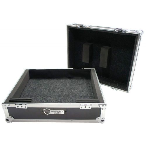  Harmony Audio Harmony Case HC1200E Flight Ready Foam Lined DJ Turntable Case fits Denon 3700