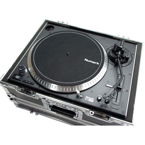  Harmony Audio Harmony HC1200E Flight Ready Foam Lined DJ Turntable Case fits Pioneer PLX1000