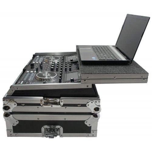  Harmony Audio Harmony DJ Case HCNVLT Flight Ready Glide Laptop Stand Road DJ Case Numark NV II