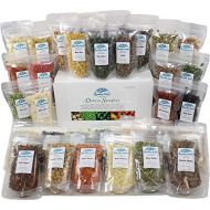 Harmony House Foods Deluxe Sampler (32 Count, Zip Pouches) for Cooking, Camping, Emergency Supply, and More