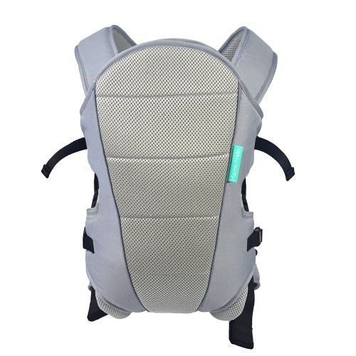  HarnnHalo Ergonomic Baby Child Carrier (7.7 lbs/3.5 kg-33 lbs/15 kg), Detachable Bib, Gray