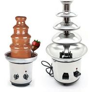 [아마존베스트]HaroldDol Chocolate Fountain 170 W 4 Tier Stainless Steel Chocolate Fountain Chocolate Fountain Fondue Chocolate Fondue Chocolate Fondue Chocolate Fondue for Exclusive Desserts and