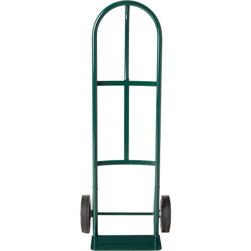  Harper Trucks BKB85 600 lb P-Handle with Solid Rubber Wheels Hand Truck, Green