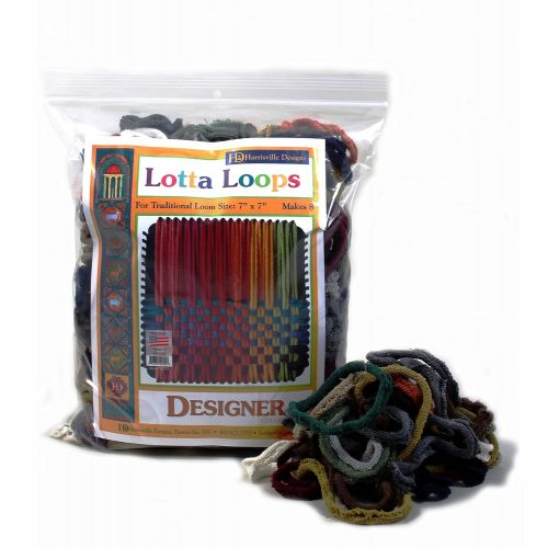  Harrisville Designs Harrisville 7” Designer Lotta Loops in Assorted Colors  Makes 8 Potholders