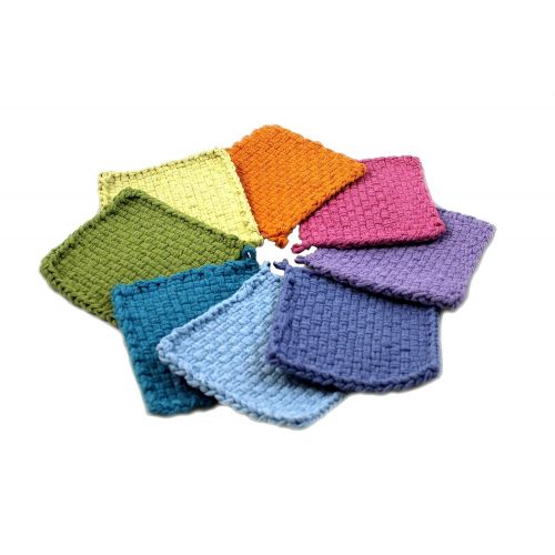  Harrisville Designs Harrisville 7” Pastel Lotta Loops in Assorted Colors  Makes 8 Potholders