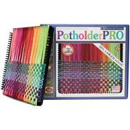 [아마존베스트]Harrisville Designs 554 10 Potholder (PRO Size) Loom Kit, (Packaging May Vary), Black