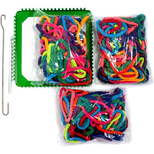  [아마존베스트]Harrisville Designs 7 Potholder (Traditional Size) Deluxe Loom Kit, Makes 6 Potholders