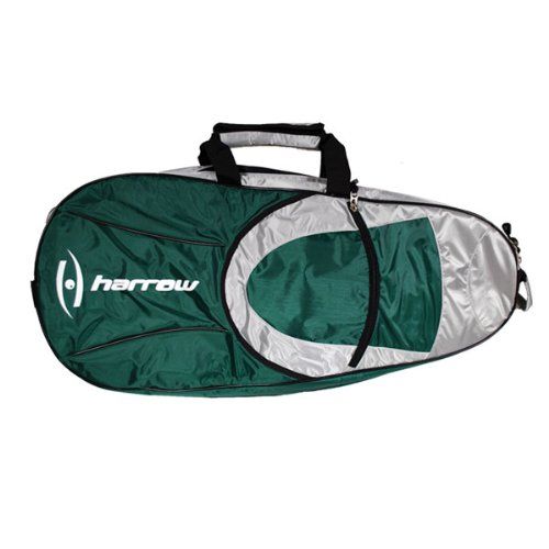  Harrow 6 Racquet Bag, ForestWhite