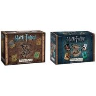 Harry Potter Hogwarts Battle A Cooperative Deck Building Game with USAopoly Harry Potter: Hogwarts Battle - The Monster Box of Monsters Expansion Card Game Bundle