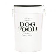 Harry Barker Dog Food Storage Canister - Bon Chien - Black - 40 lb