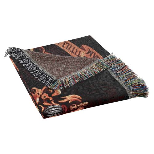  Harry Potter, Hogwarts Decor Woven Tapestry Throw Blanket, 48 x 60