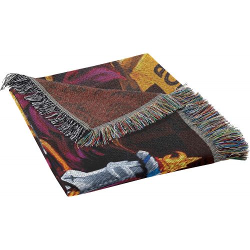  Harry Potter Gryffindor Shield Woven Tapestry Throw Blanket, 48 x 60