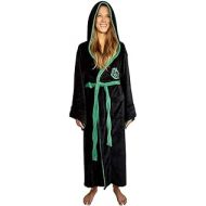 Harry Potter Slytherin Adult Fleece Hooded Bathrobe (One Size)