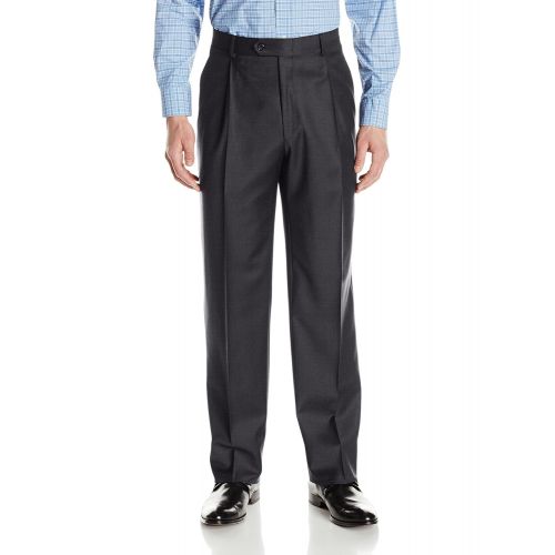  Hart Schaffner Marx Mens 2 Button Chicago Fit Suit with Single Pleat Pant