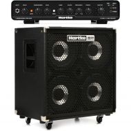 Hartke LX8500 800-watt Bass Head and 1000-watt 4x10