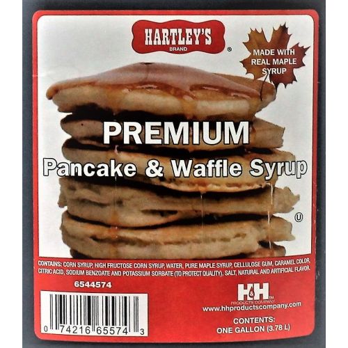  Hartleys Premium Maple P&W Syrup, 48 Cases (192 Gallons)