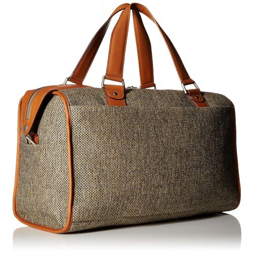  Hartmann Tweed Collection Legacy Duffel, Natural Tweed, One Size