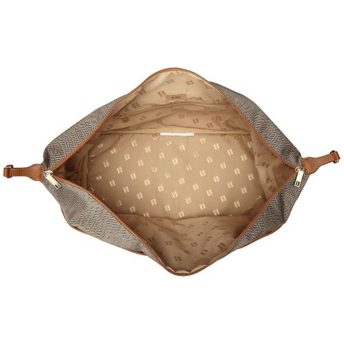  Hartmann Herringbone Luxe Softside Weekend Duffel, Terracotta Herringbone, One Size