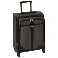 Hartmann 20 Inch Herringbone Luxe SS Carry On Spinner, Terracotta Herringbone