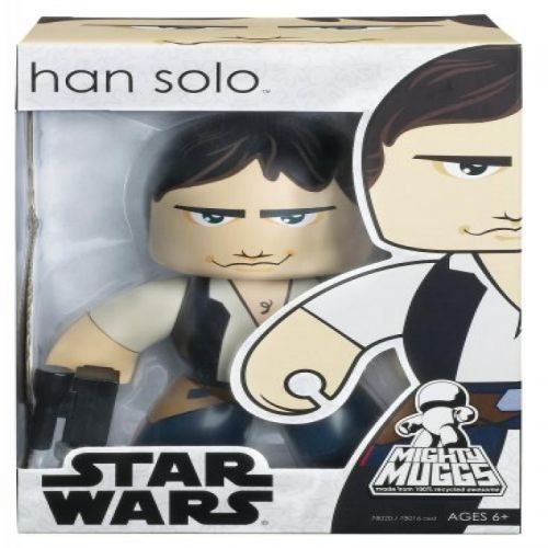 해즈브로 Hasbro Star Wars Mighty Muggs Figure, Han Solo