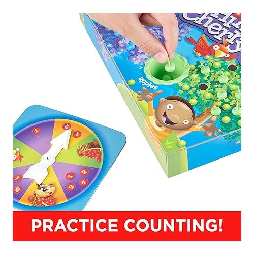 해즈브로 Hasbro Gaming Hi Ho! Cherry-O Board Game for 2 to 4 Players Kids Ages 3 and Up (Amazon Exclusive)