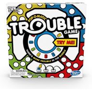 Hasbro Gaming Trouble Board Game for Kids Ages 5 and Up 2-4 Players (Packaging may vary)