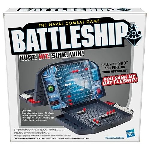 해즈브로 Hasbro Gaming Battleship With Planes Strategy Board Game for Ages 7 and Up (Amazon Exclusive)