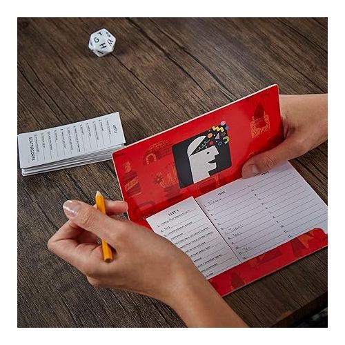 해즈브로 Hasbro Gaming Scattergories Classic Game, Party Game for Adults and Teens Ages 13 and up, Board Game for 2+ Players