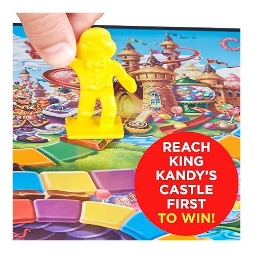 해즈브로 Hasbro Gaming Candy Land Kingdom Of Sweet Adventures Board Game For Kids Ages 3 & Up (Amazon Exclusive)