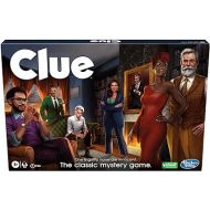 Hasbro Gaming Clue Board Game for Kids Ages 8 and Up, Reimagined Clue Game for 2-6 Players, Mystery Games, Detective Games, Family Games for Kids and Adults