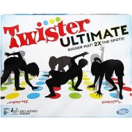 Hasbro Gaming Twister Ultimate: Bigger Mat, More Colored Spots, Family, Kids Party Game Age 6+; Compatible with Alexa (Amazon Exclusive)