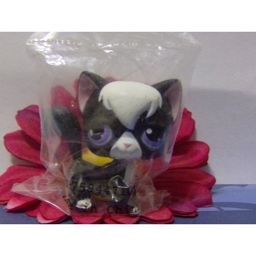 해즈브로 Hasbro Littlest Pet Shop Tuxedo Cat Black & Bhite Puzzle Cat no # New in bag