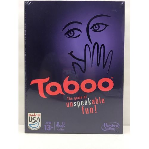 해즈브로 TABOO w SQUEAKER for unspeakable Fun Card Game Hasbro Gaming Family Fun 13+age