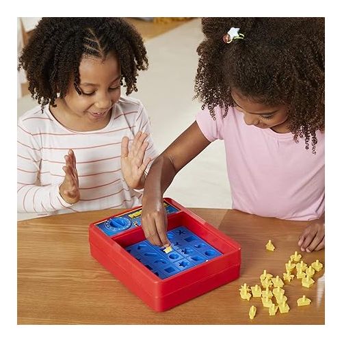 해즈브로 Hasbro Gaming Perfection Game for Preschoolers and Kids Ages 5 and Up, Popping Shapes and Pieces, Preschool Board Games for 1 or More Players