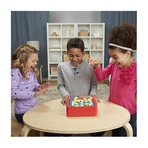 해즈브로 Hasbro Gaming Perfection Game for Preschoolers and Kids Ages 5 and Up, Popping Shapes and Pieces, Preschool Board Games for 1 or More Players