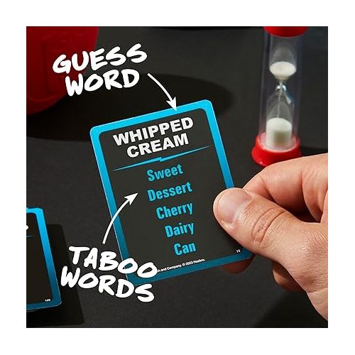 해즈브로 Hasbro Gaming Taboo Uncensored Board Game for Adults Only | Ages 17+ | 4+ Players | 20 Mins. Avg. | Hilarious NSFW Party Games for Adults