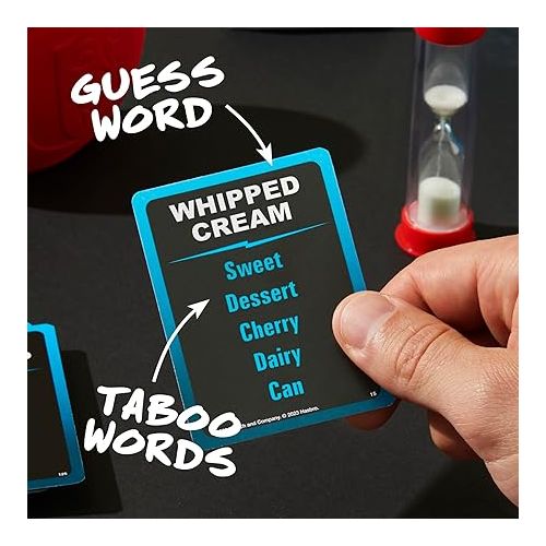 해즈브로 Hasbro Gaming Taboo Uncensored Board Game for Adults Only | Ages 17+ | 4+ Players | 20 Mins. Avg. | Hilarious NSFW Party Games for Adults