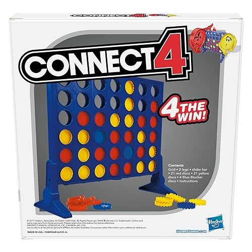 해즈브로 Hasbro Gaming Connect 4 Strategy Board Game for Ages 6 and Up (Amazon Exclusive)