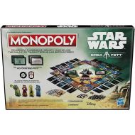 Hasbro Gaming Monopoly: Star Wars Boba Fett Edition Board Game for Kids Ages 8+, Inspired by The Star Wars Movies and The Mandalorian TV Series