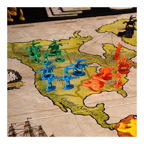 해즈브로 Risk Board Game, Strategy Games for 2-5 Players, Strategy Board Games for Teens, Adults, and Family, War Games, Ages 10 and Up