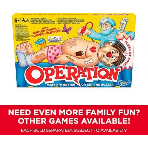 해즈브로 Hasbro Gaming Mouse Trap Kids Board Game, Family Board Games for Kids, Kids Games for 2-4 Players, Family Games, Kids Gifts, Ages 6 and Up (Amazon Exclusive)