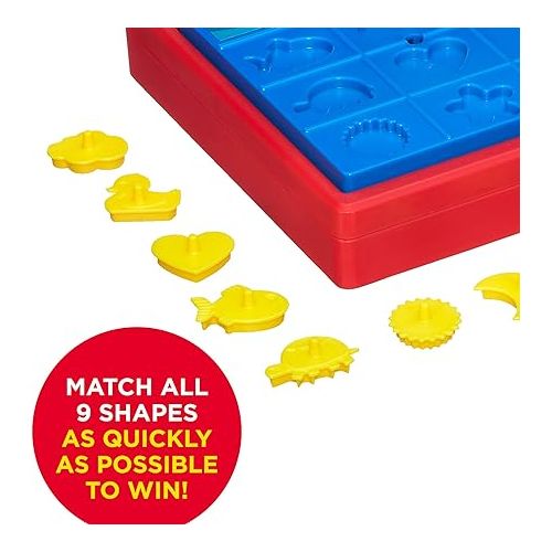 해즈브로 Hasbro Gaming Perfection Popping Shapes and Pieces Game for Kids Ages 4 and Up