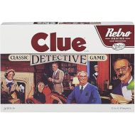 Hasbro Gaming Retro Series Clue 1986 Edition Board Game, Classic Mystery Games for Kids, Family Board Games for 3-6 Players, Family Games, Ages 8+