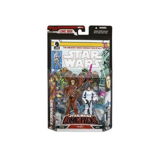 해즈브로 Hasbro Star Wars 3.75 Expanded Universe Han Solo & Chewbacca