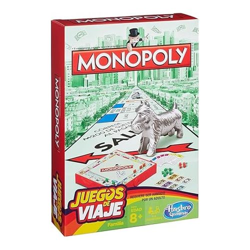 해즈브로 Hasbro Gaming Monopoly Grab and Go Game